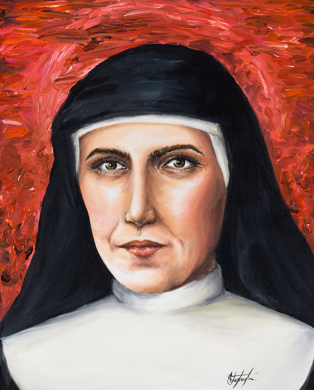 Painting of Saint Maria Mazzarello